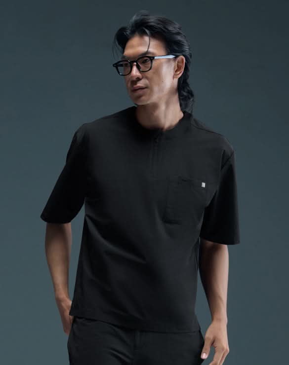 GQ Pro Med Crew Neck Oversized Scrub