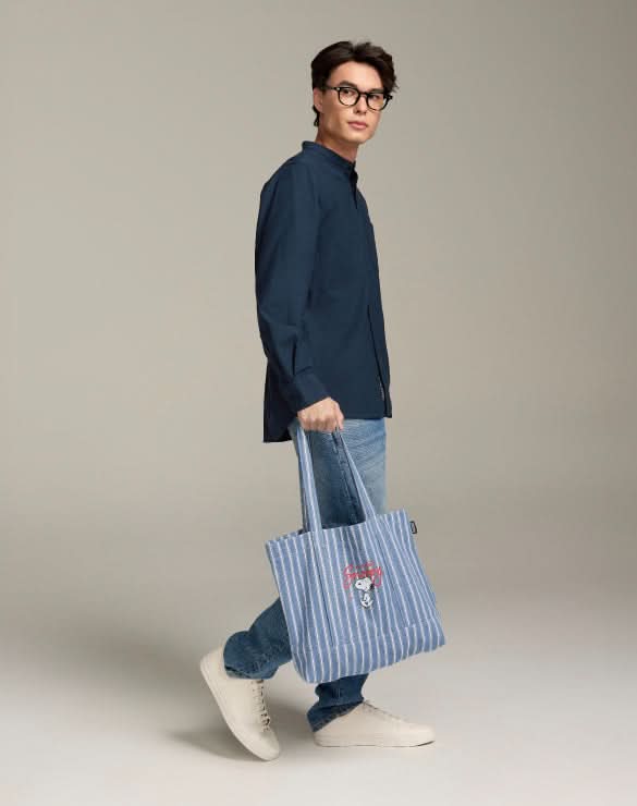 GQ x PEANUTS™ Canvas Tote