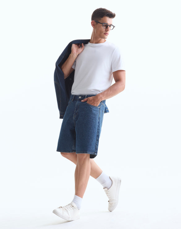 Minimal Jean Shorts