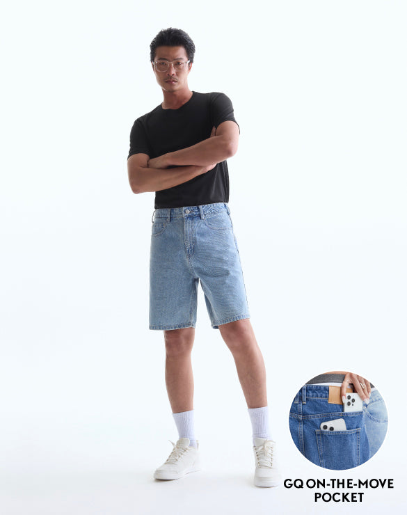 Minimal Jean Shorts