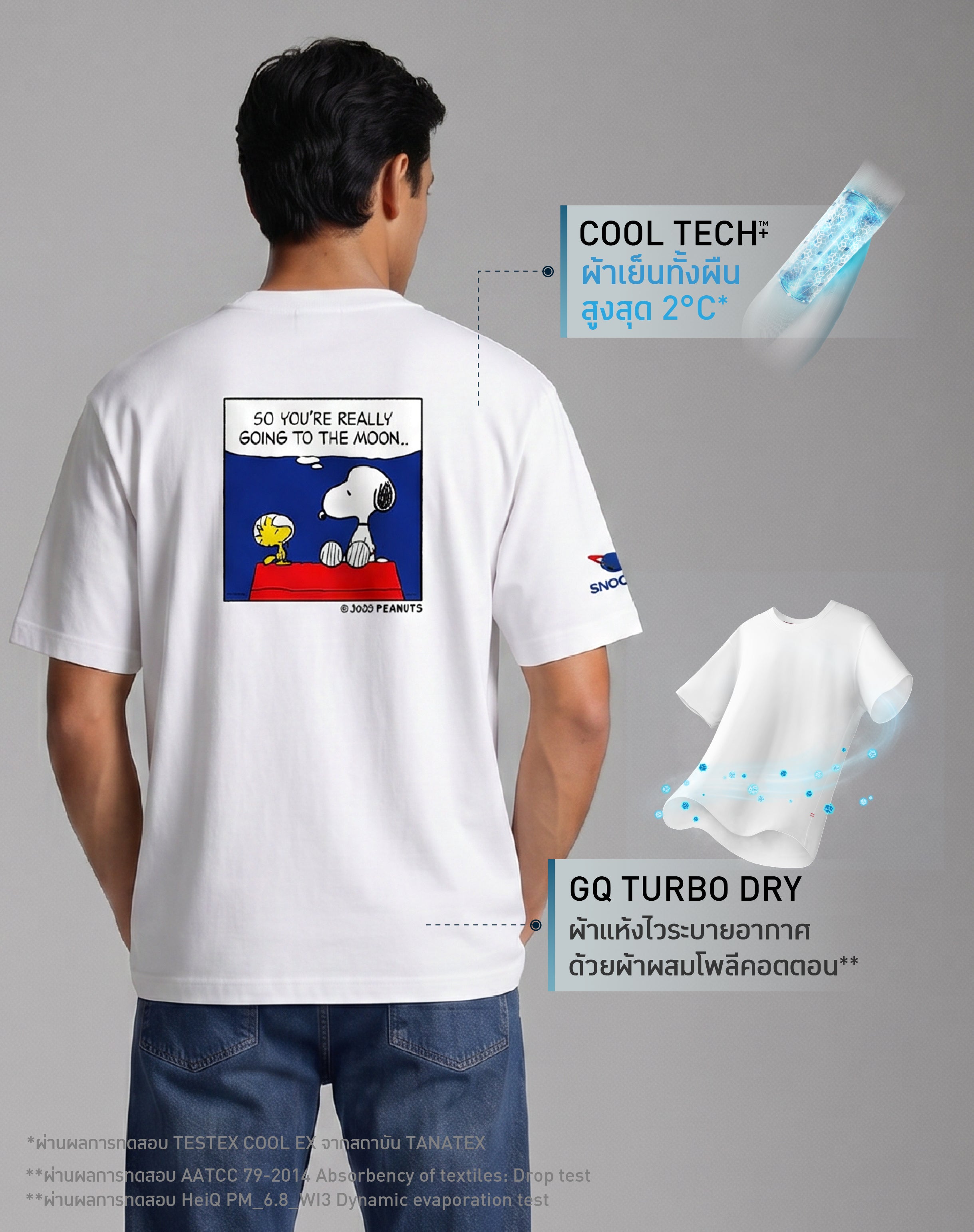 GQ x PEANUTS™ - Snoopy’s going to the moon