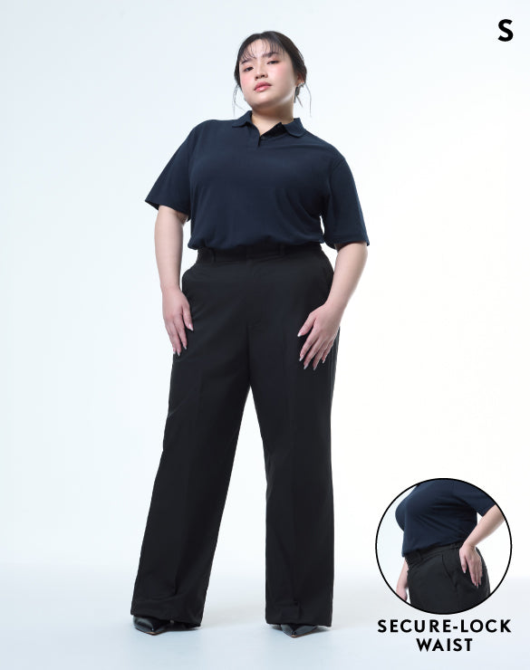 GQ Pear Size Work Pants Wide Fit