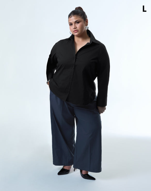 GQ Pear Size Work Pants Wide Fit