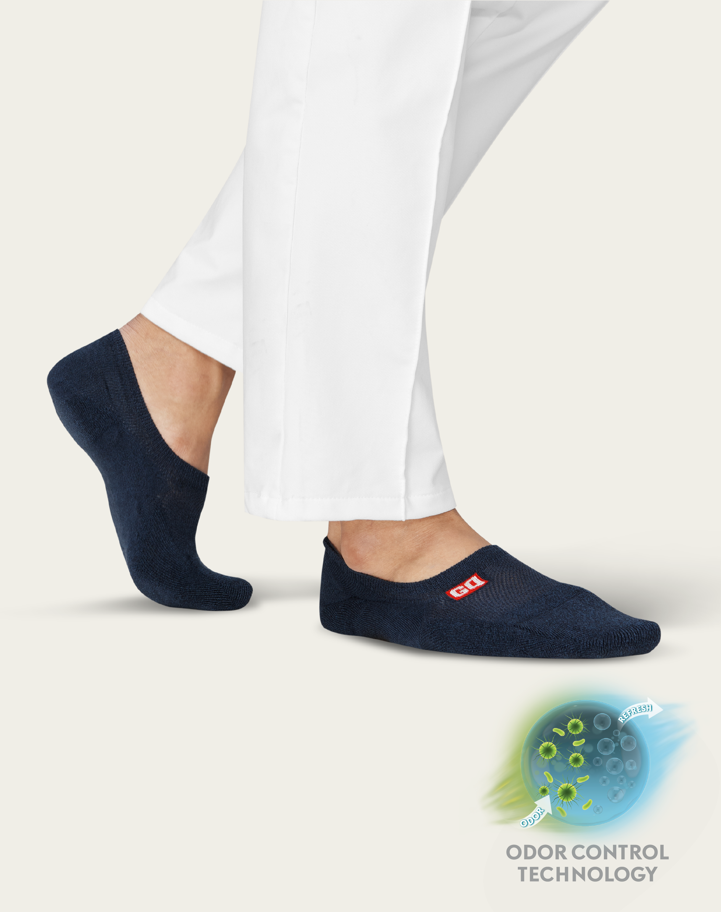 SMELLBLOCK™ Socks - Every Day No Show Collection