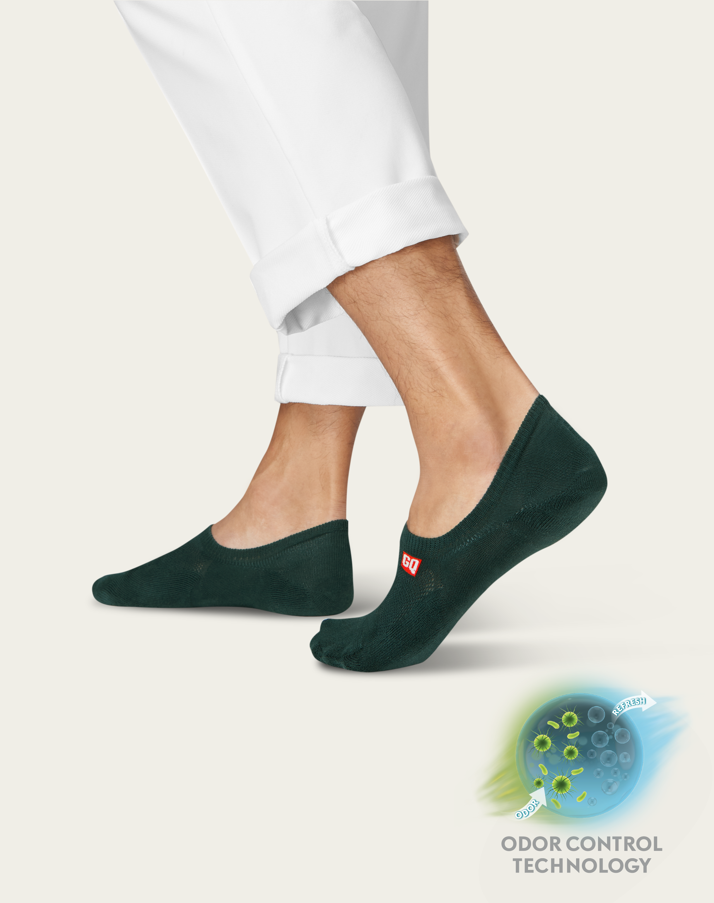 SMELLBLOCK™ Socks - Every Day No Show Collection