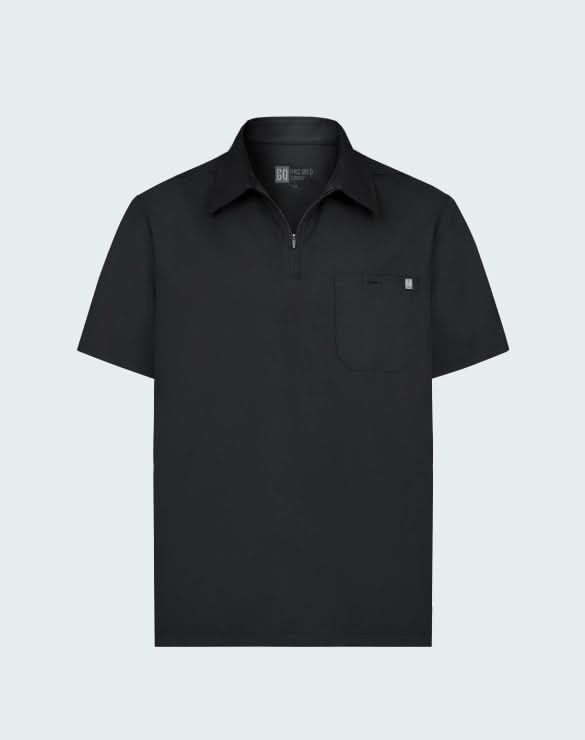 GQ Pro MED Men Scrub Polo - PEANUTS