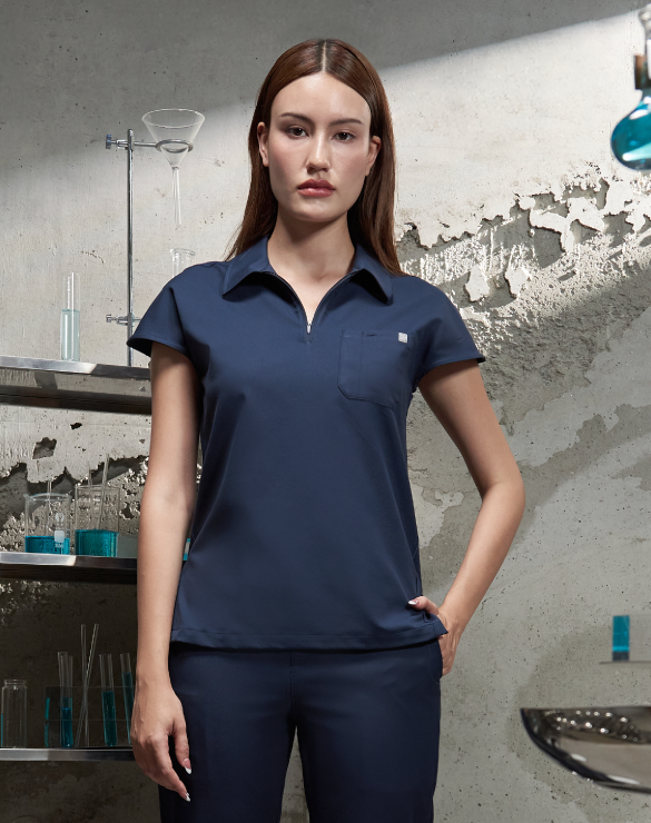 GQ Pro MED Women Scrub Polo