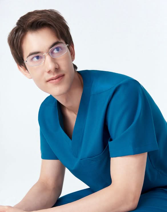 GQ Pro Med Men Scrub Shirt (Premium)