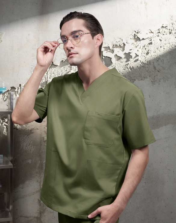 GQ Pro Med Men Scrub Shirt (Premium)