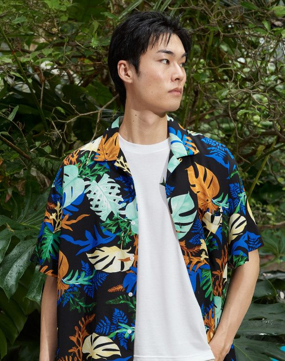GQ Summer Print Shirt