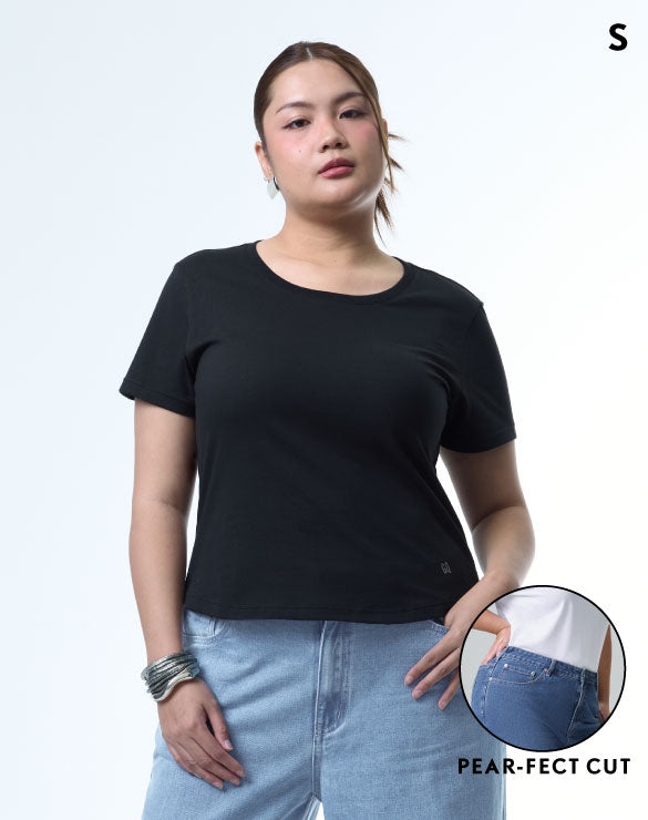 GQ Pear Size Crew Neck T-Shirt