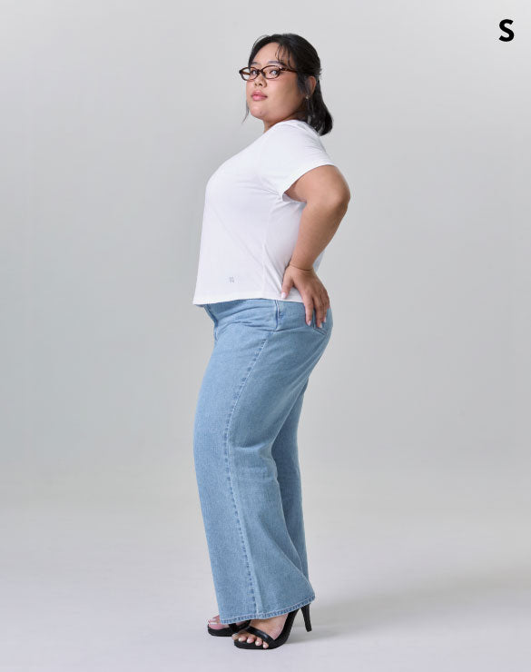 GQ Pear Size V-Neck T-Shirt