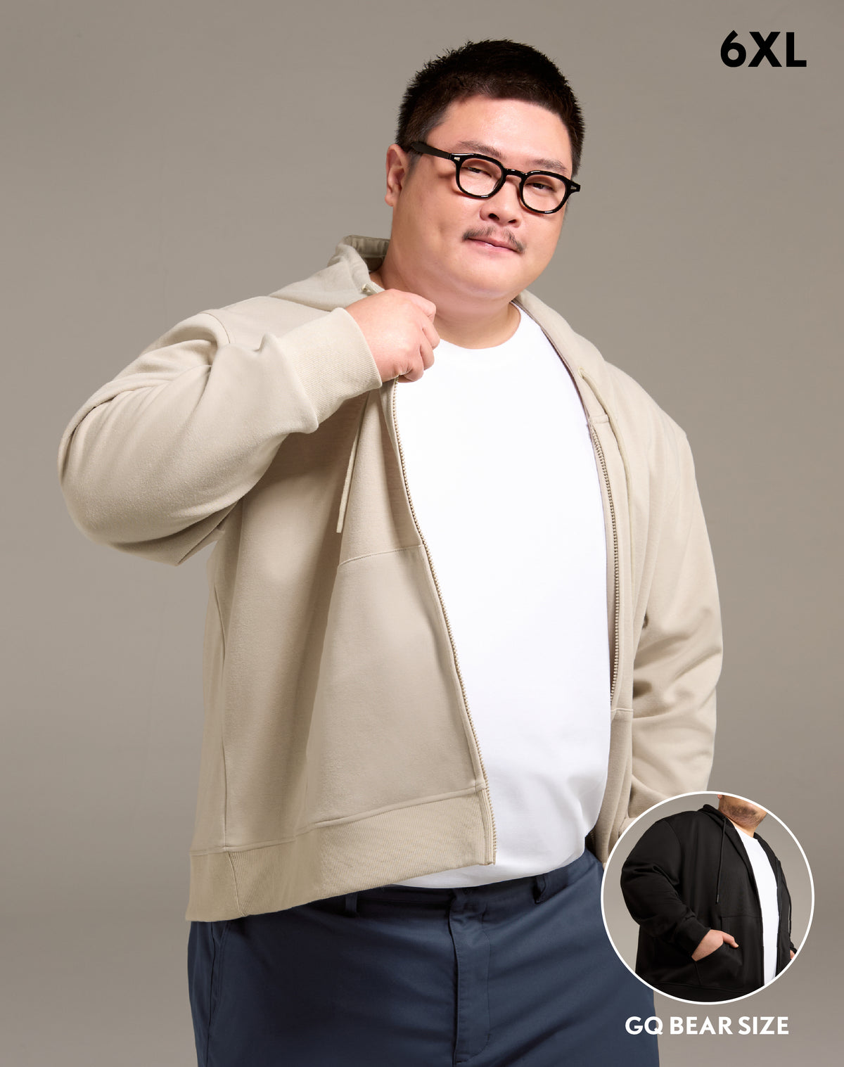 GQ Bear Size Hoodie