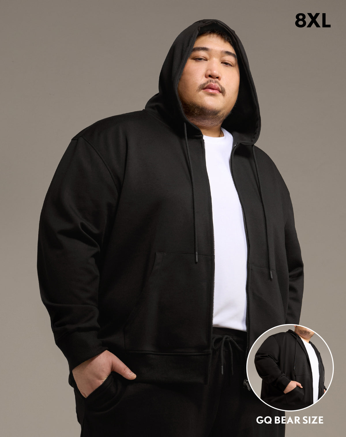 GQ Bear Size Hoodie