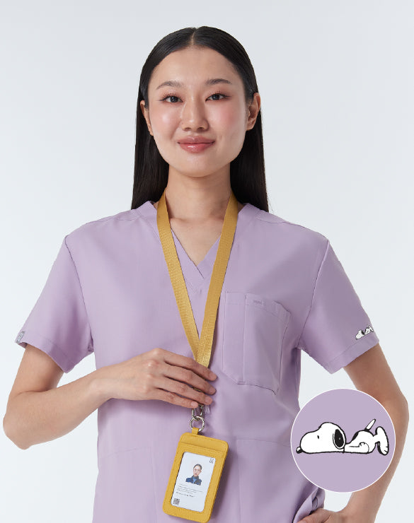 GQ Pro Med Women Scrub Shirt (Premium) - PEANUTS™