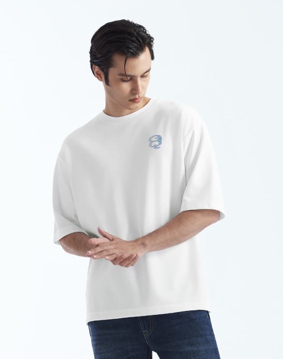 Cool Tech™+ Oversized T-shirt Print