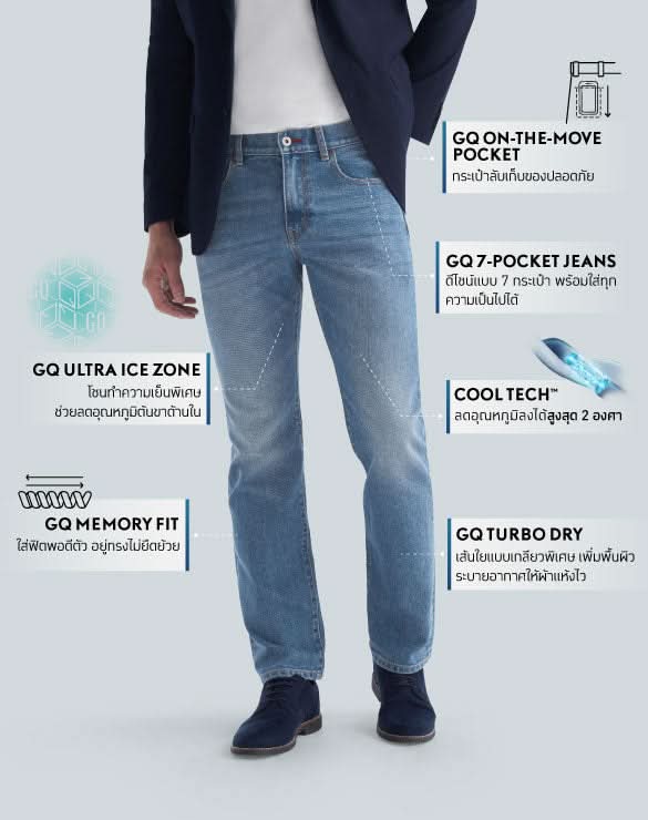 Cool Tech™ Jeans - Straight