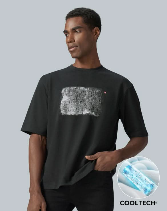 Cool Tech™+ Oversized T-shirt Print