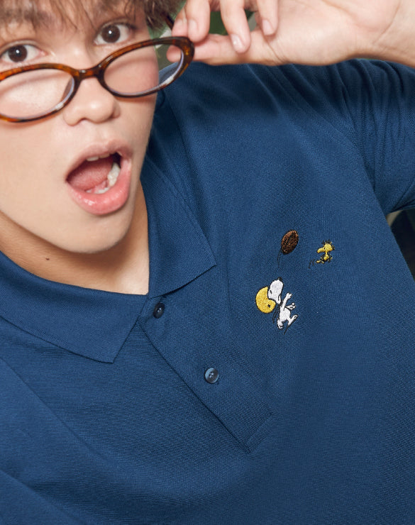 GQ Minimal Polo™ PEANUTS™ Collection [S]