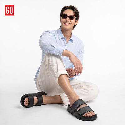 GQ EVERYDAY FOMO TWINLOCK SANDALS รองเท้าแตะสองสายคาด