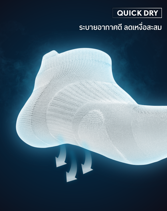 SMELLBLOCK™ Socks Every Day No Show Collection [Buy 3 get 2]