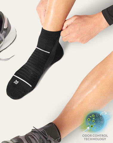 SMELLBLOCK™ Socks Sport Day Ankle [The 1 Trial]