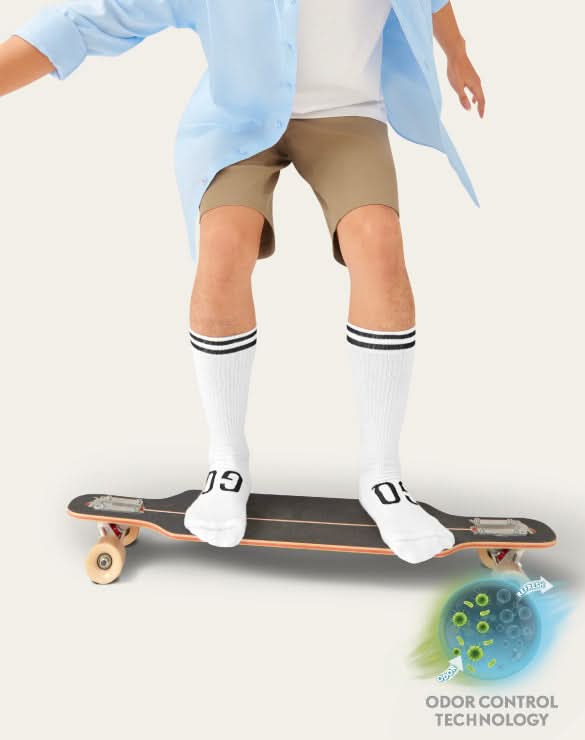 SMELLBLOCK™ Socks Every Day Crew Collection