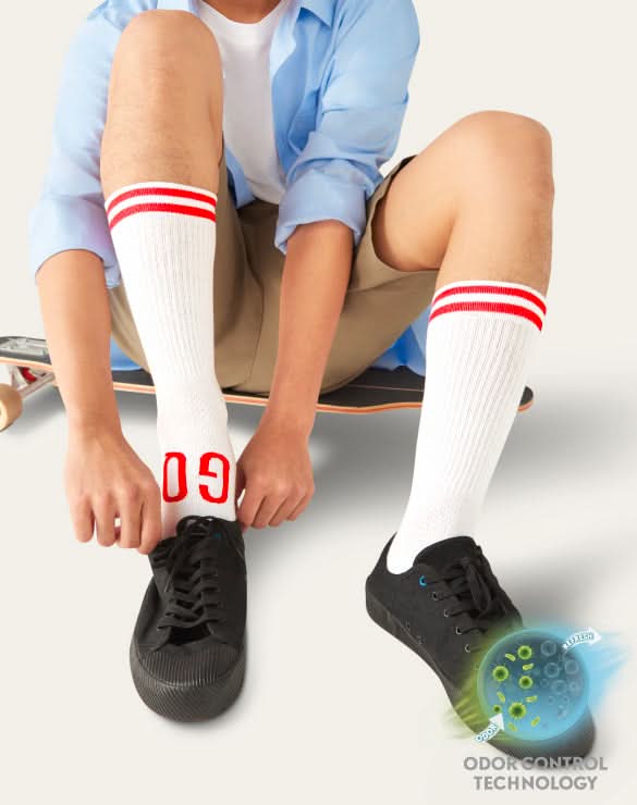 SMELLBLOCK™ Socks Every Day Crew Collection