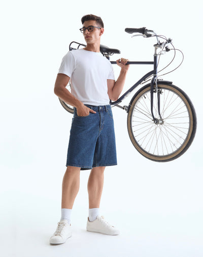 Minimal Jean Shorts
