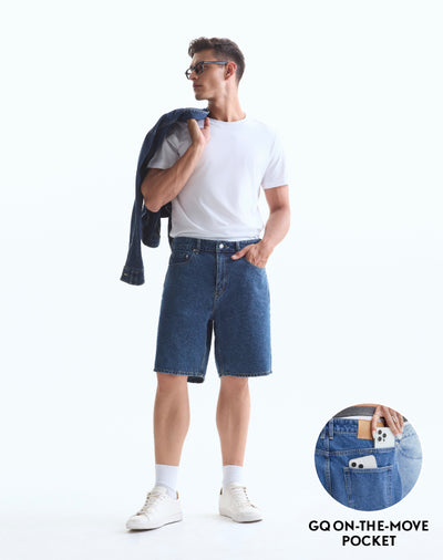 Minimal Jean Shorts