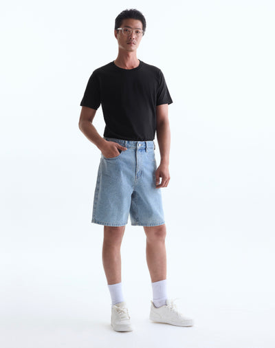 Minimal Jean Shorts