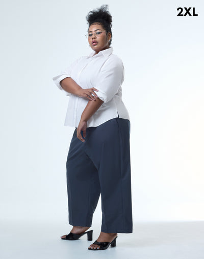 GQ Pear Size Work Pants Wide Fit