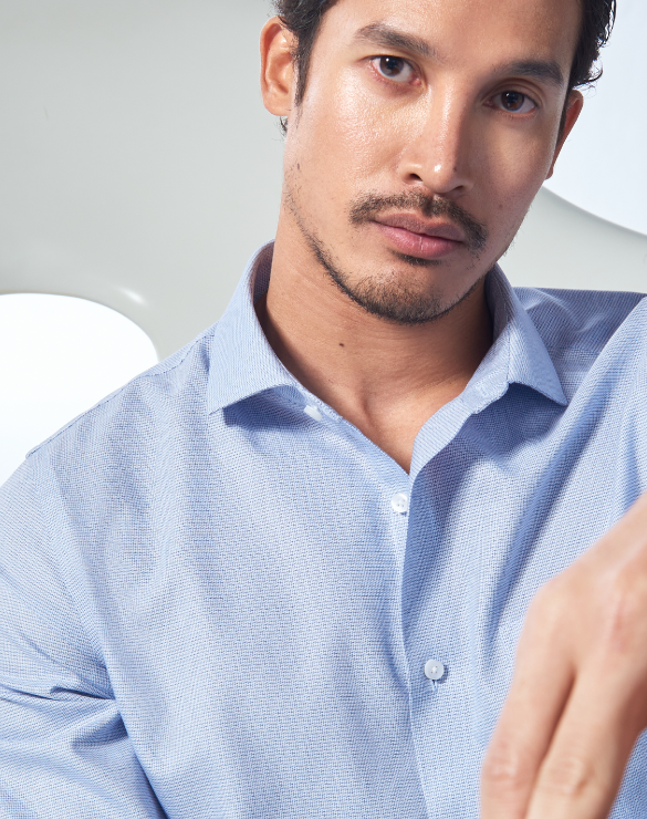 GQWhite™ Shirt - Cutaway Collar