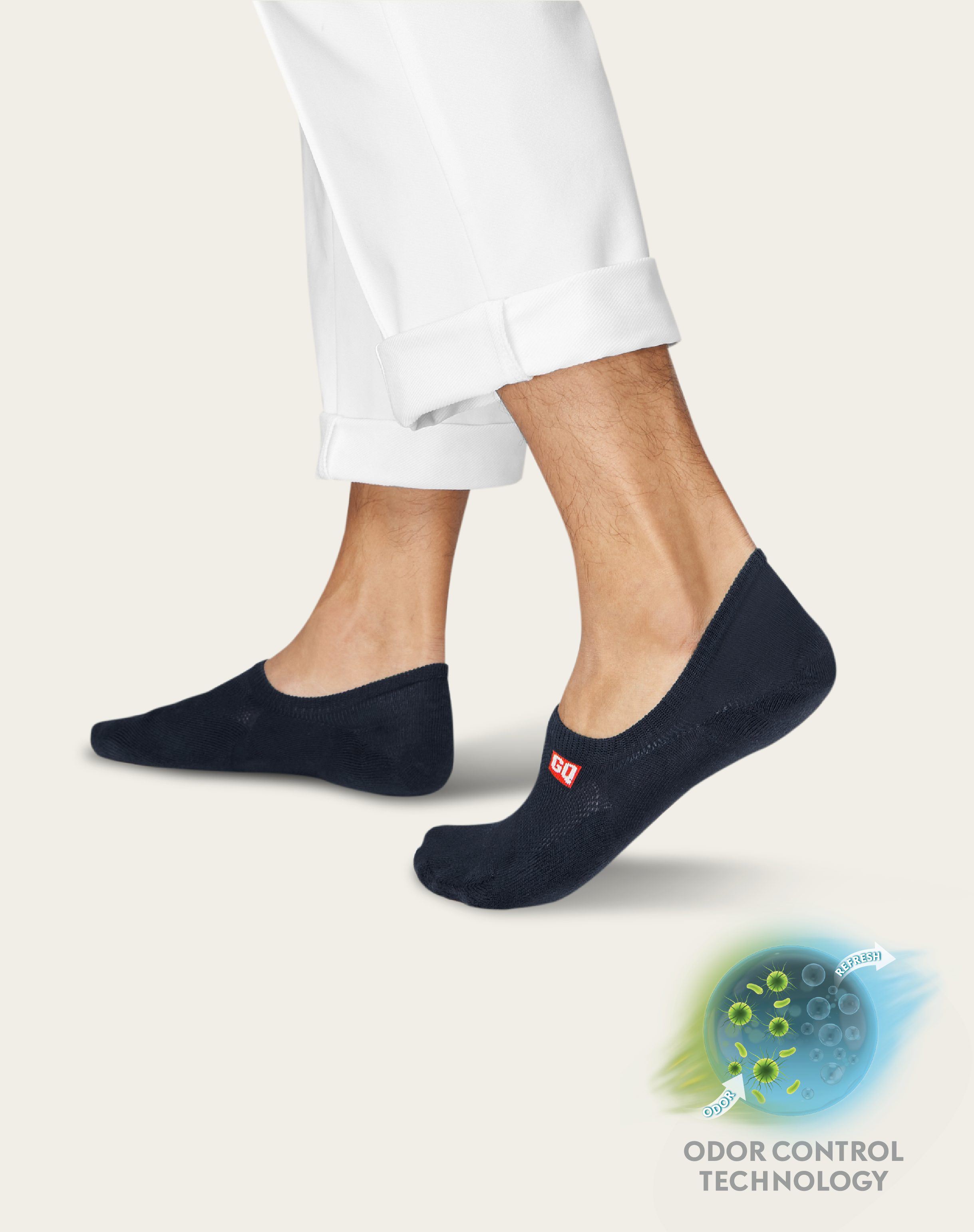 SMELLBLOCK™ Socks - Every Day No Show Collection