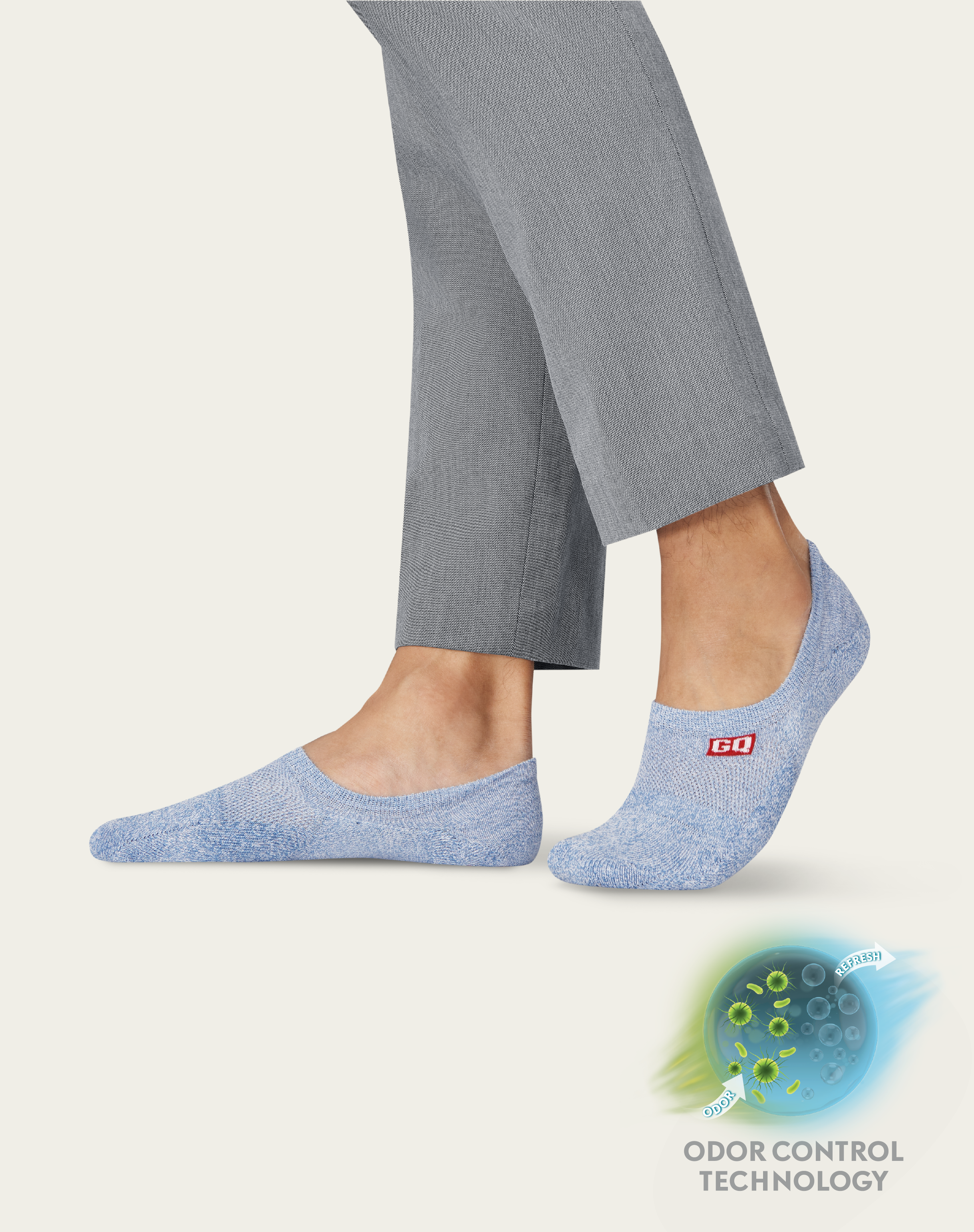 SMELLBLOCK™ Socks - Every Day No Show Collection