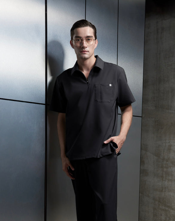 GQ Pro MED Men Scrub Polo