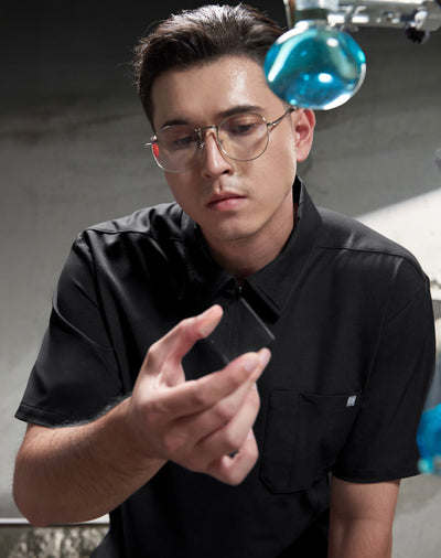 GQ Pro MED Men Scrub Polo