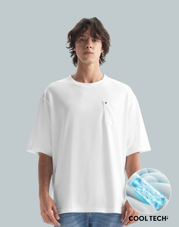 Cool Tech™+ Oversized T-shirt Print