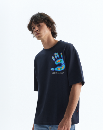 Cool Tech™+ Oversized T-shirt Print