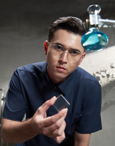 GQ Pro MED Men Scrub Polo