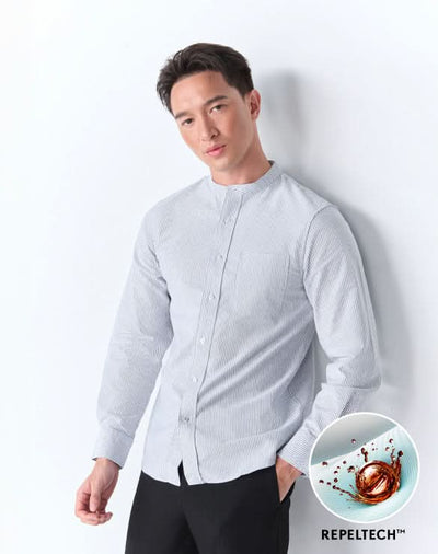 GQ Perfect Oxford™ Shirt - Mandarin Collar
