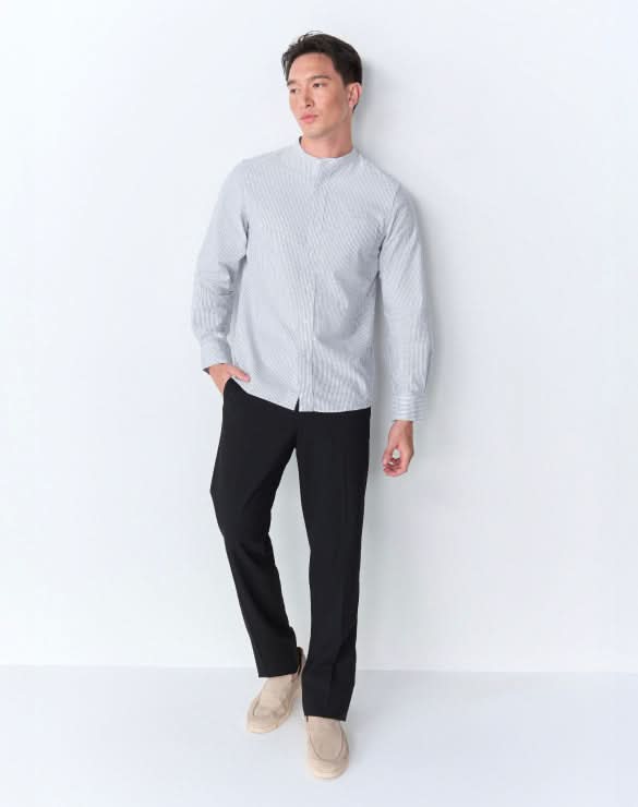 GQ Perfect Oxford™ Shirt - Mandarin Collar
