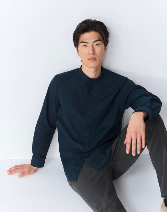 GQ Perfect Oxford™ Shirt - Mandarin Collar
