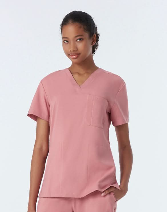 GQ Pro MED Premium Scrub Shirt - Breast Cancer