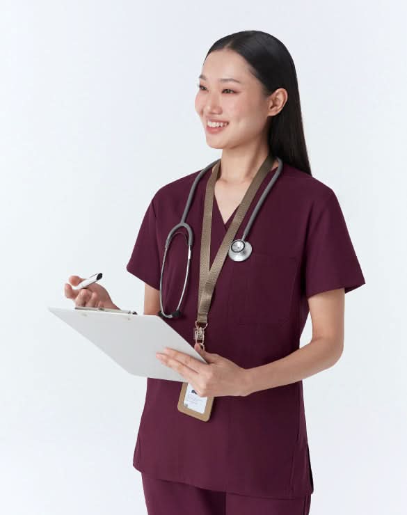 GQ Pro Med Women Scrub Shirt (Premium)