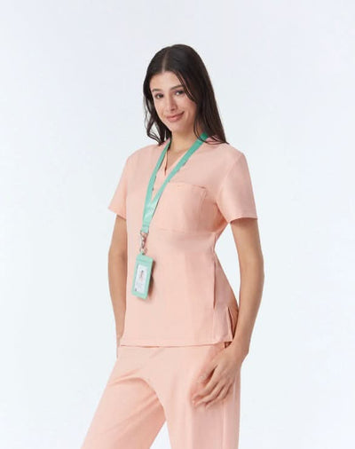 GQ Pro MED Premium Scrub Shirt - Breast Cancer