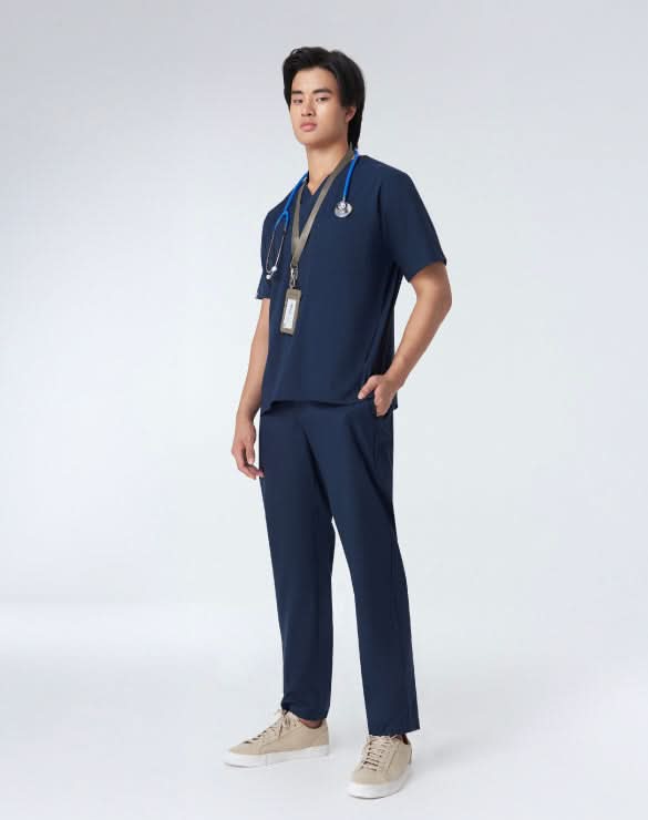 GQ Pro Med Men Scrub Shirt  (Premium)