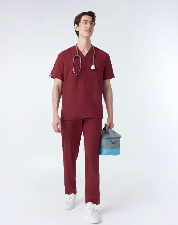 GQ Pro Med Men Scrub Shirt  (Premium)