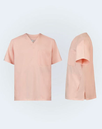 GQ Pro MED Premium Men Scrub Shirt - Breast Cancer