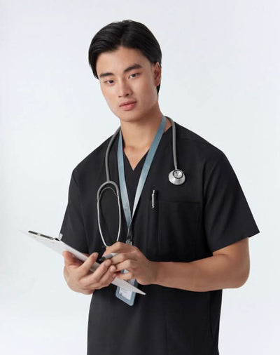 GQ Pro Med Men Scrub Shirt  (Premium)